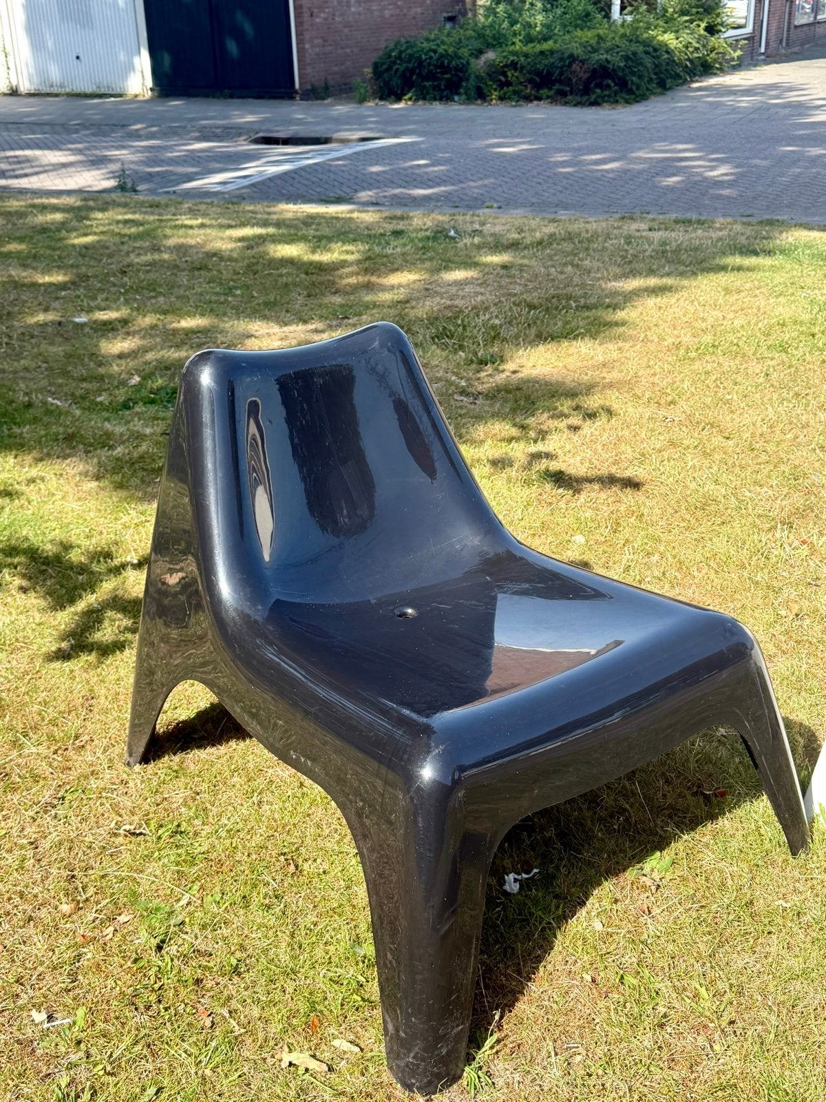 2x IKEA PS Vågö fauteuils, ontworpen door Thomas Sandell, Kunststof, Gebruikt, Twee, Overige kleuren