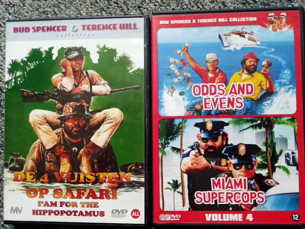 Bud Spencer & Terence Hill Films Humor & Knokken, Vanaf 12 jaar, Ophalen of Verzenden, Zo goed als nieuw, Actiekomedie