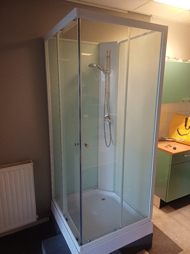 Mobiele douchecabine 90 x 90, Doe-het-zelf en Verbouw, Sanitair, Ophalen, Zo goed als nieuw, Douche