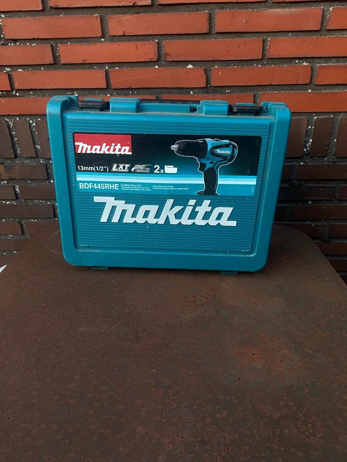 Makita BDF445RHE Boor- en Schroefmachine in koffer, Ophalen, Gebruikt, Variabele snelheid, Boor- en Schroefmachine
