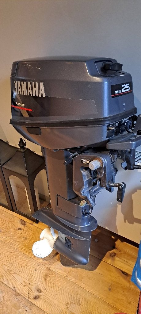 Yamaha 25 pk kortstaart autolube, Watersport en Boten, Ophalen, 10 tot 30 pk, Gebruikt, Buitenboordmotor