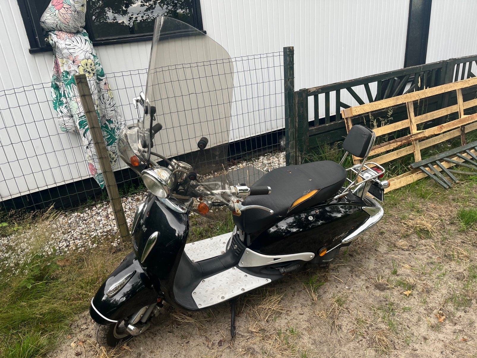 Rover classic retro scooter, gratis af te halen., Gebruikt, Benzine, Ophalen, Overige merken