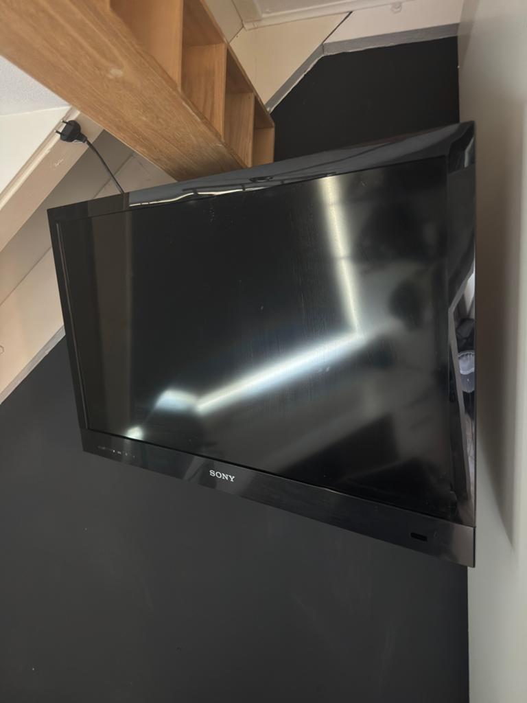 Sony Bravia Full HD TV + OPHANGBEUGEL, Ophalen, Gebruikt, 50 Hz, Full HD (1080p)