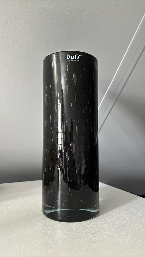 Dutz vaas zwart, Zwart, Nieuw, Ophalen of Verzenden, Glas