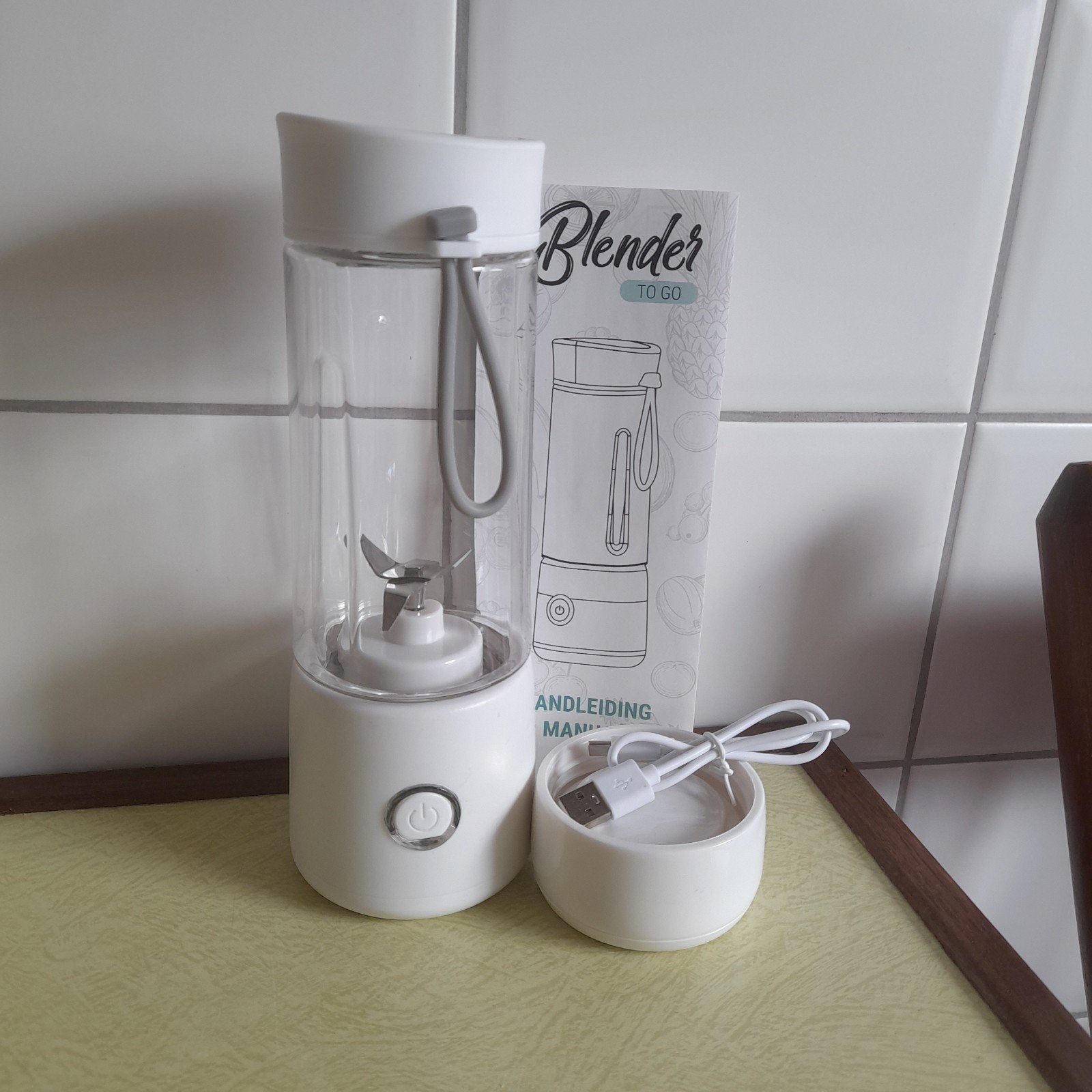 Mini Blender To Go - Zo goed als nieuw, Witgoed en Apparatuur, Ophalen of Verzenden, Zo goed als nieuw, Blender to go