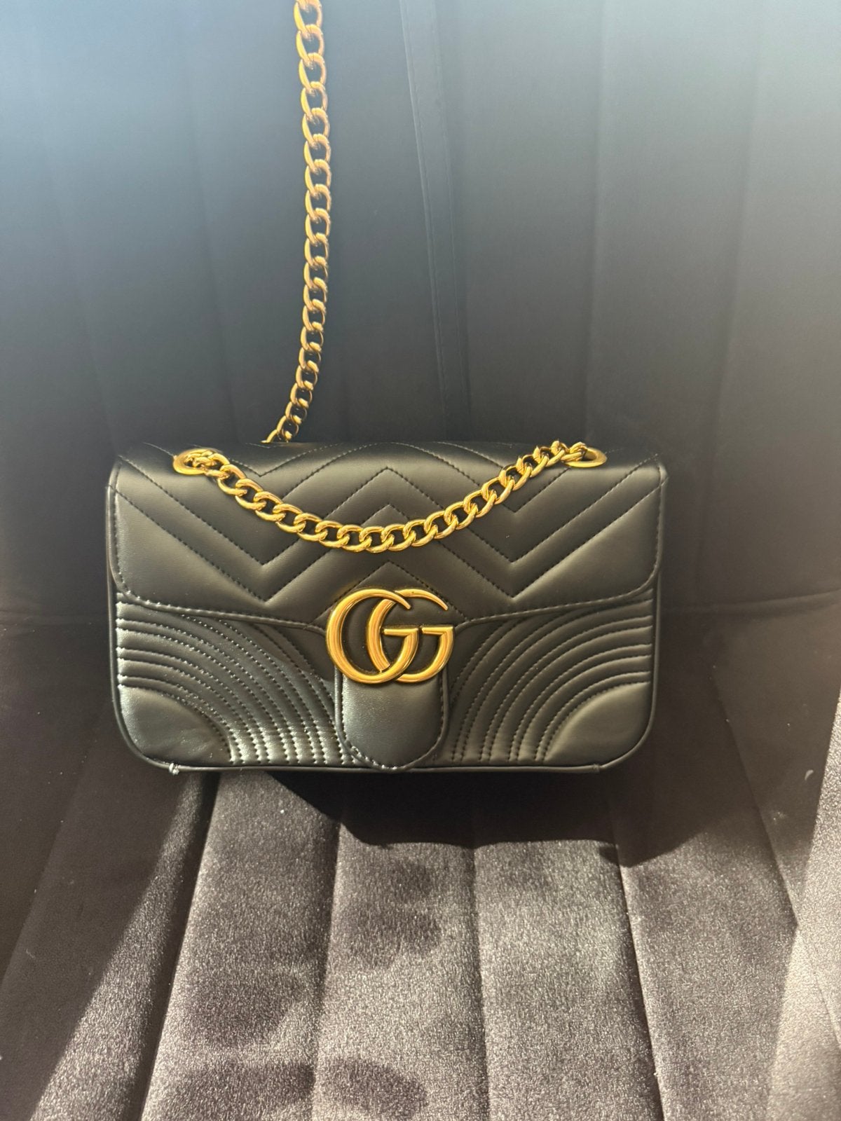 Dames tas Gucci, Ophalen of Verzenden, Zo goed als nieuw, Zwart, Schoudertasje