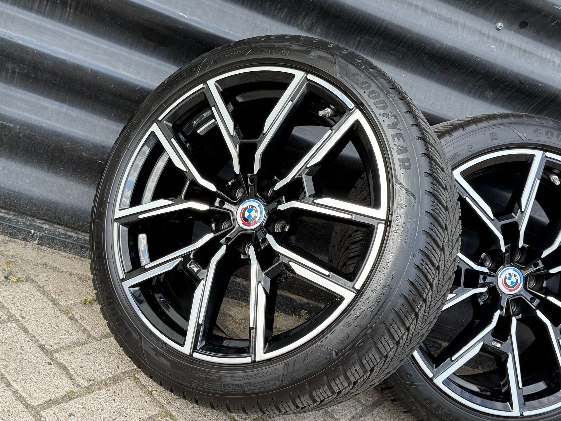 19” Origineel M BMW i4 4 Serie G26 859M velgen winterbanden, Gebruikt, -, -, Banden en Velgen