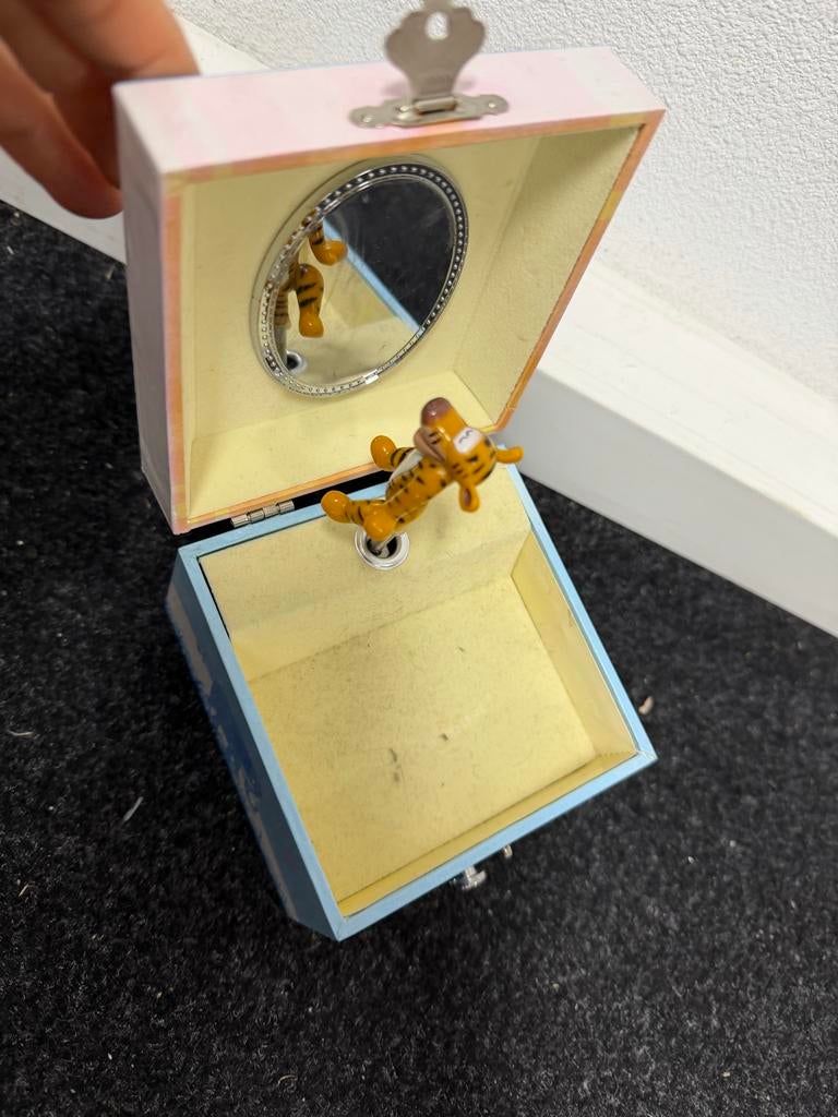 Muziekdoosje met Tigger en lade, Ophalen of Verzenden, Gebruikt, Jongen of Meisje