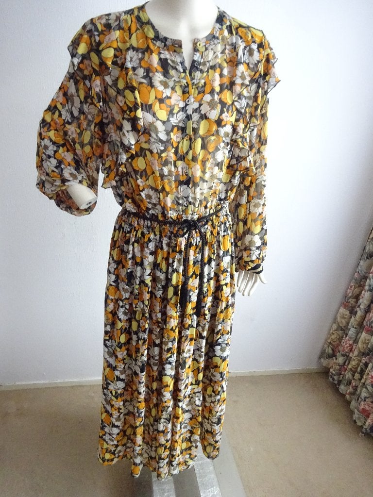 Summum midi jurk mt 42, Summum Woman, Overige kleuren, Maat 42/44 (L), Ophalen of Verzenden