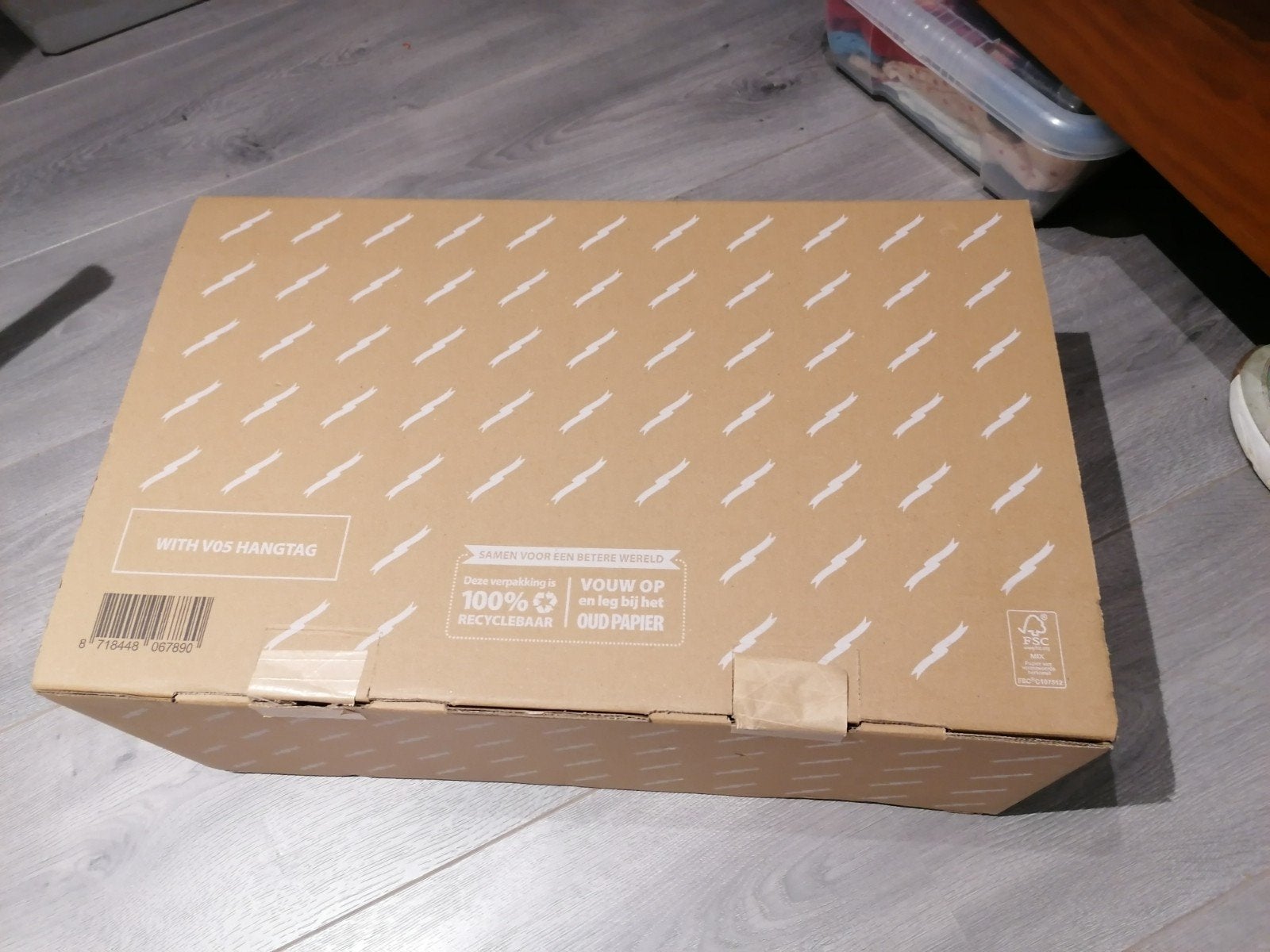 Nieuwe Postcodeloterij koffer, 40 tot 60 cm, Wieltjes, 20 tot 30 cm, Wit