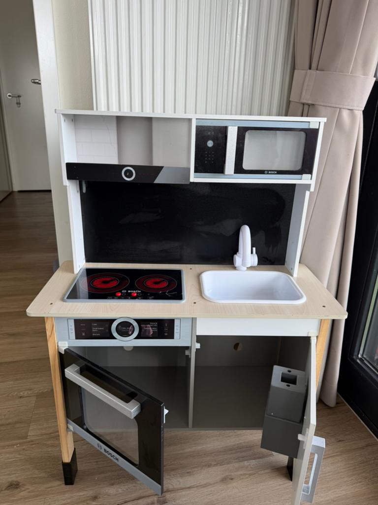 Kinderkeuken, Ophalen, Zo goed als nieuw, Hout, Speelkeuken