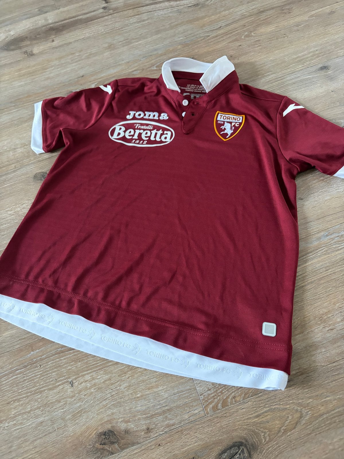 Joma Torino FC Voetbalshirt - Maat XS, Ophalen of Verzenden, Zo goed als nieuw, Voetbal, Rood