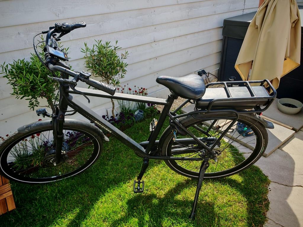 Brinckers Boston f8 e-bike, frame 57cm, met 2 accu's, 55 tot 59 cm, Ophalen