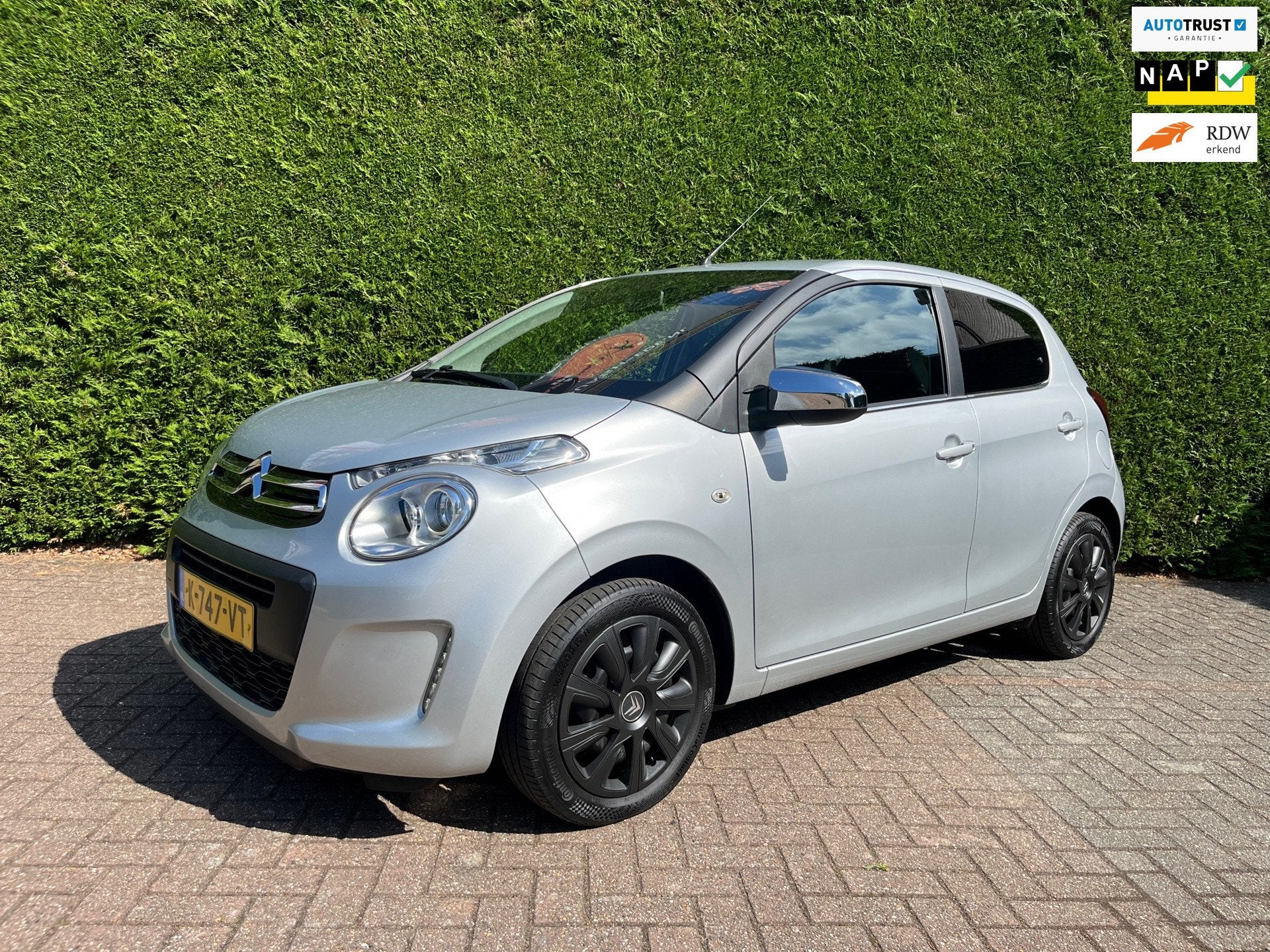 Citroen C1 1.0 VTi Feel Apple-carplay, Airco, Camera, Led, Voorwielaandrijving, Gebruikt, 4 stoelen, C1