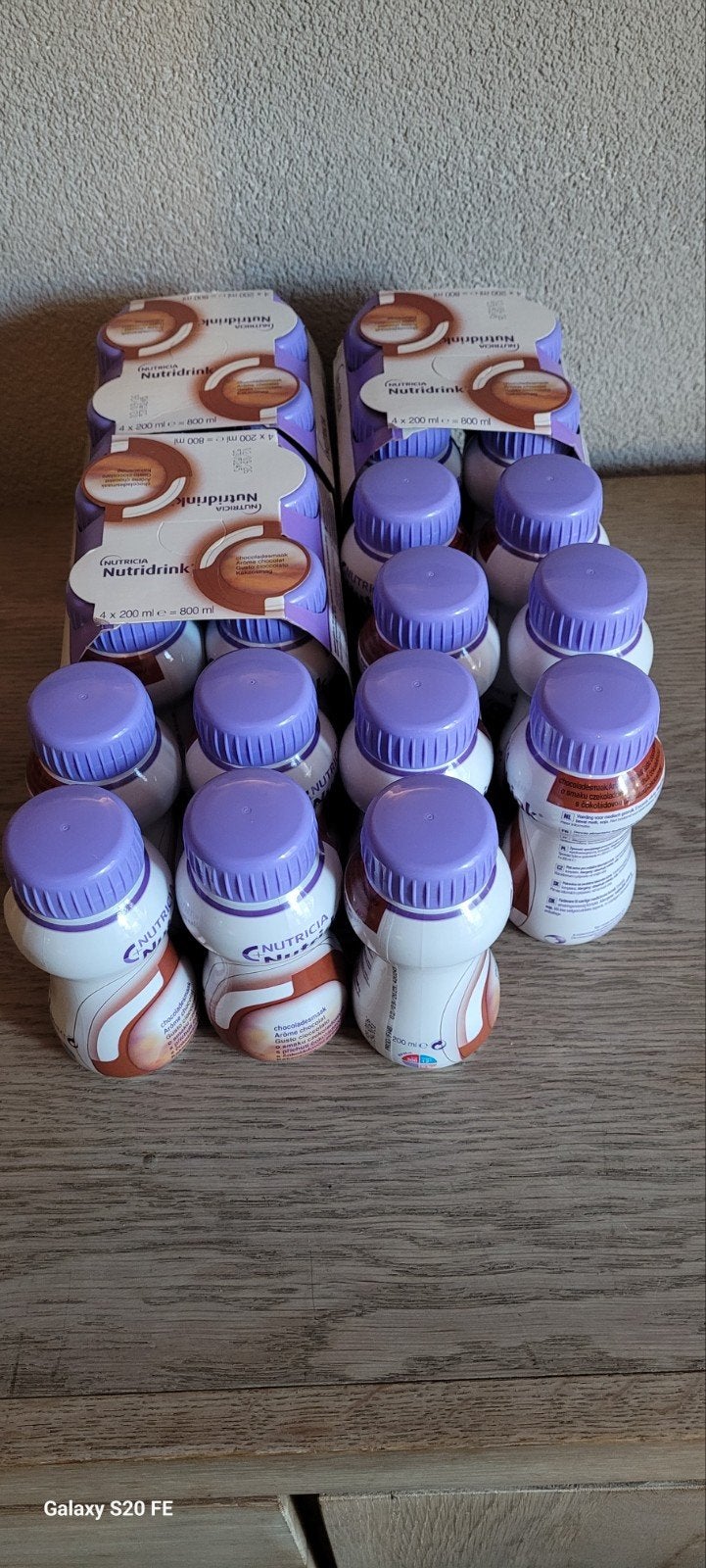 Nutricia drink, Ophalen