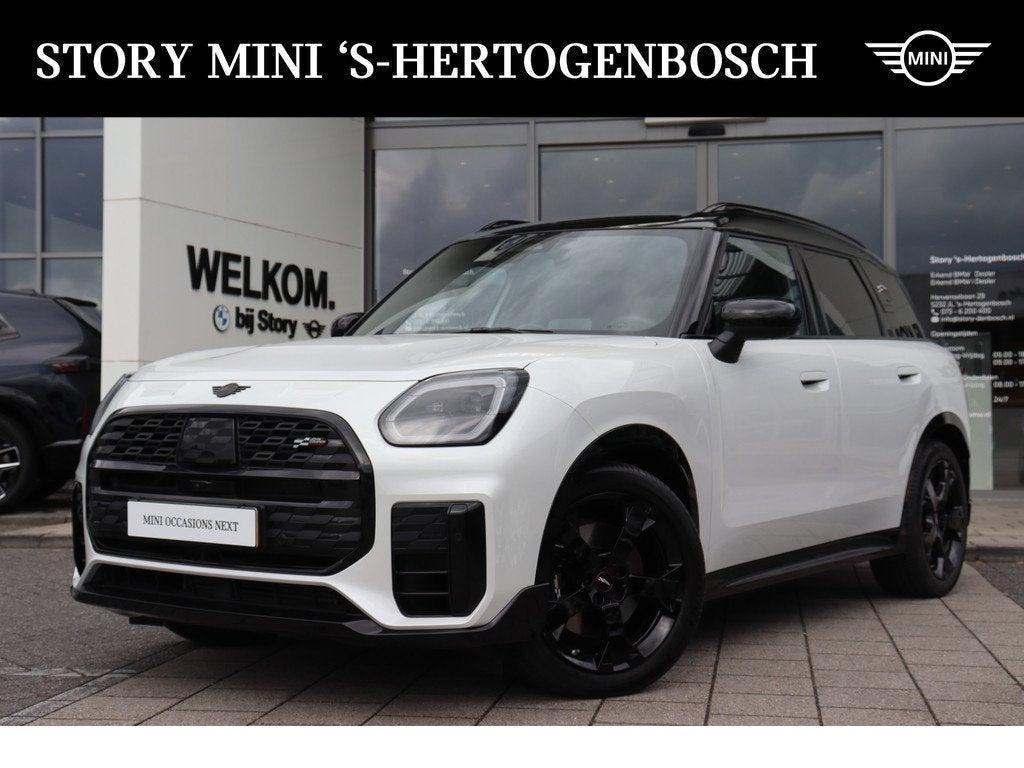 MINI Countryman S ALL4 Automaat / JCW / Pakket XL / 19" John, Auto's, Mini, Bedrijf, Te koop, Countryman, 4x4, Alarm, Dakrails