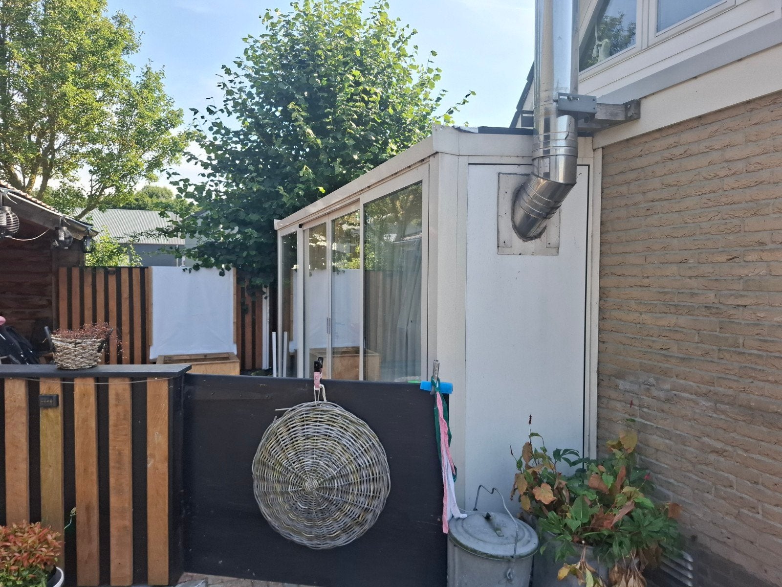Aanbouw huis 5 meter bij 3 meter, Ophalen, Gebruikt, Aluminium, Overige typen