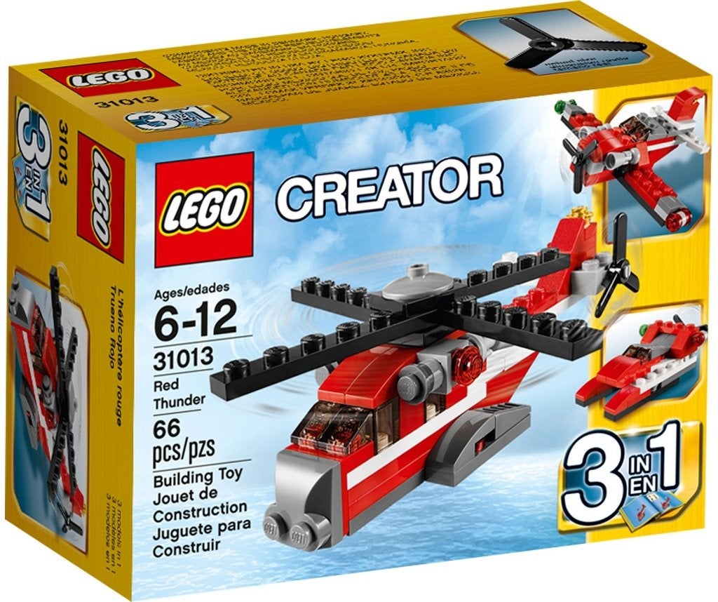 31013 - Creator: Red Thunder, Hello@support.lego.com, Lego, Nieuw, Ophalen of Verzenden