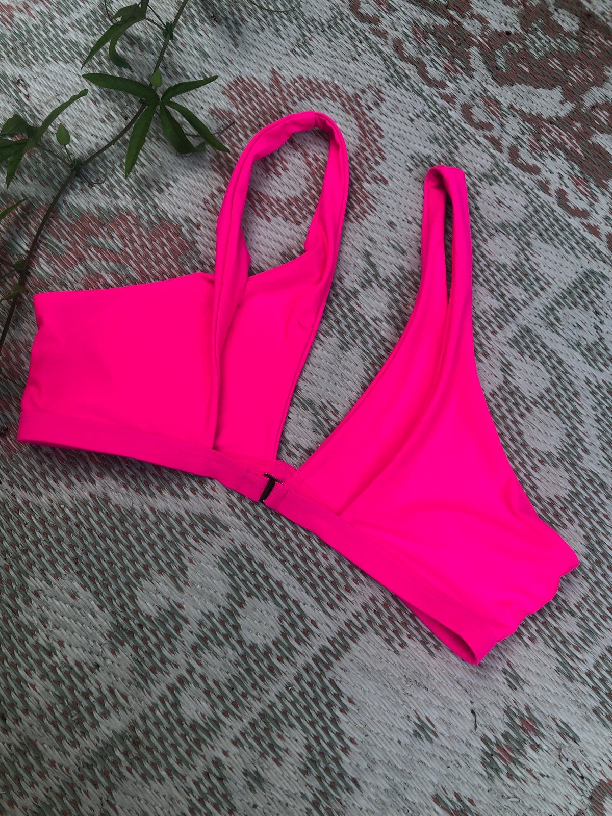Neon Roze Bikini Top - Maat L, Ophalen of Verzenden, Nieuw, Roze, Bikini
