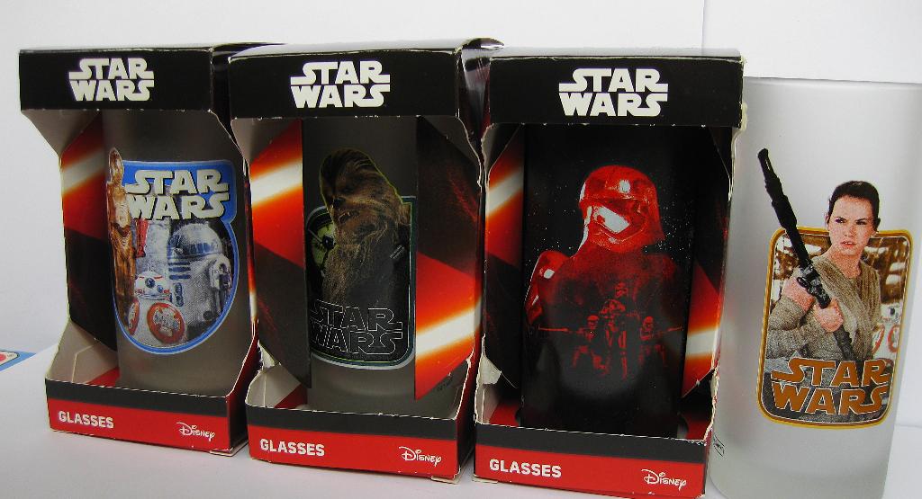 Star Wars Longdrink  4 Glazen Berghoff Disney Nieuw, Verzamelen, Star Wars, Ophalen of Verzenden, Nieuw, Gebruiksvoorwerp