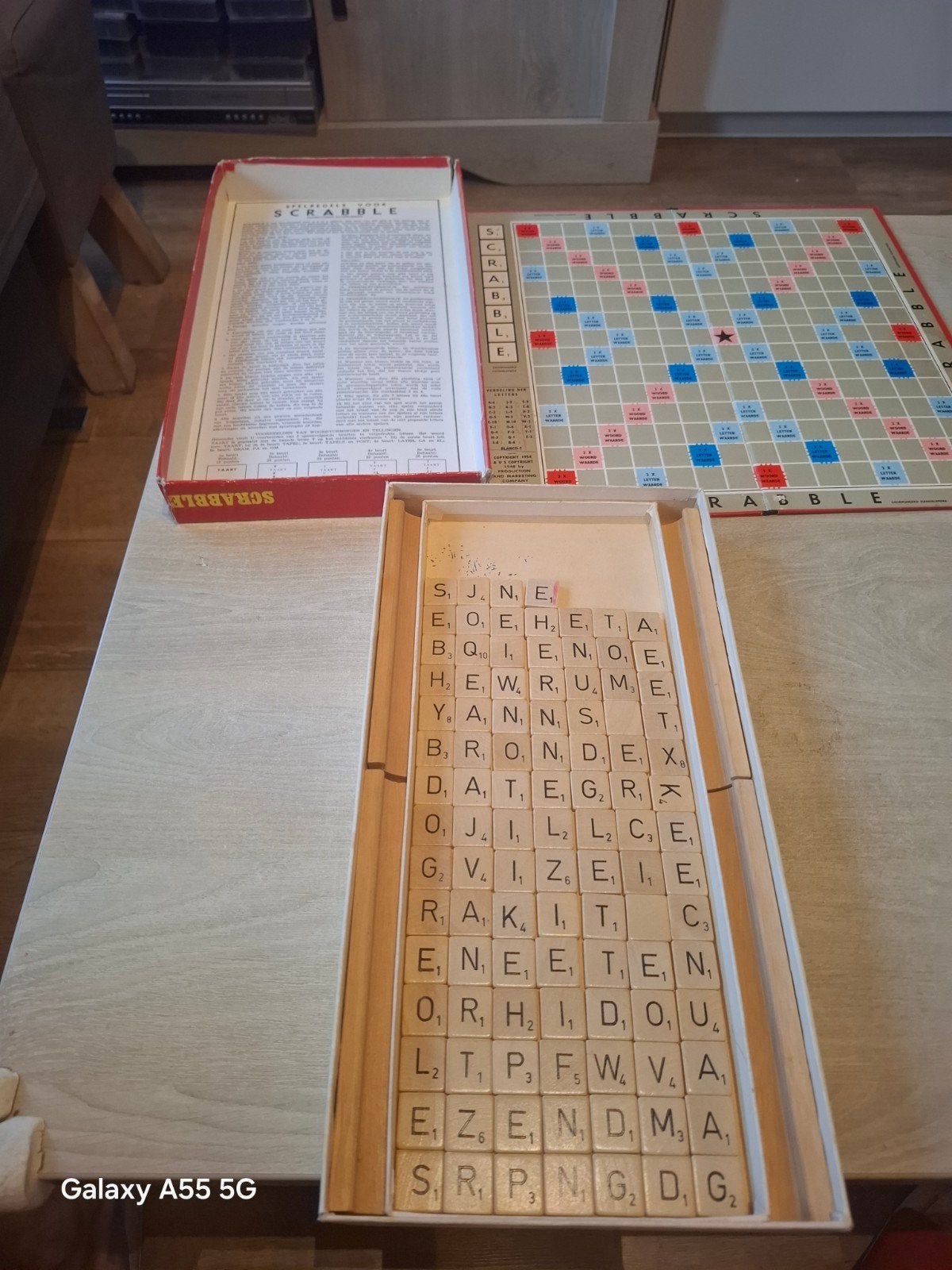 Scrabble - Nederlandse Uitgave - Vintage Bordspel, Gebruikt, J.W. Spear & Sons, Info@jw-spear.com, Ophalen of Verzenden