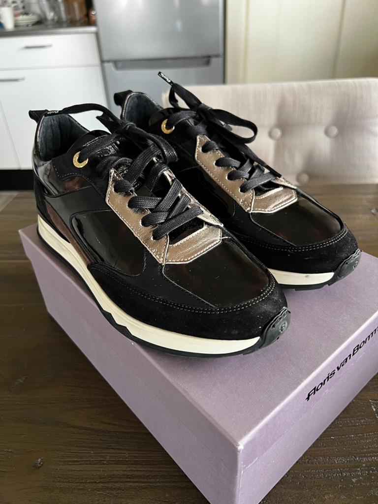 Floris van Bommel sneakers mt 38.5 NIEUW., Kleding | Dames, Schoenen, Ophalen of Verzenden, Nieuw, Zwart, Sneakers of Gympen