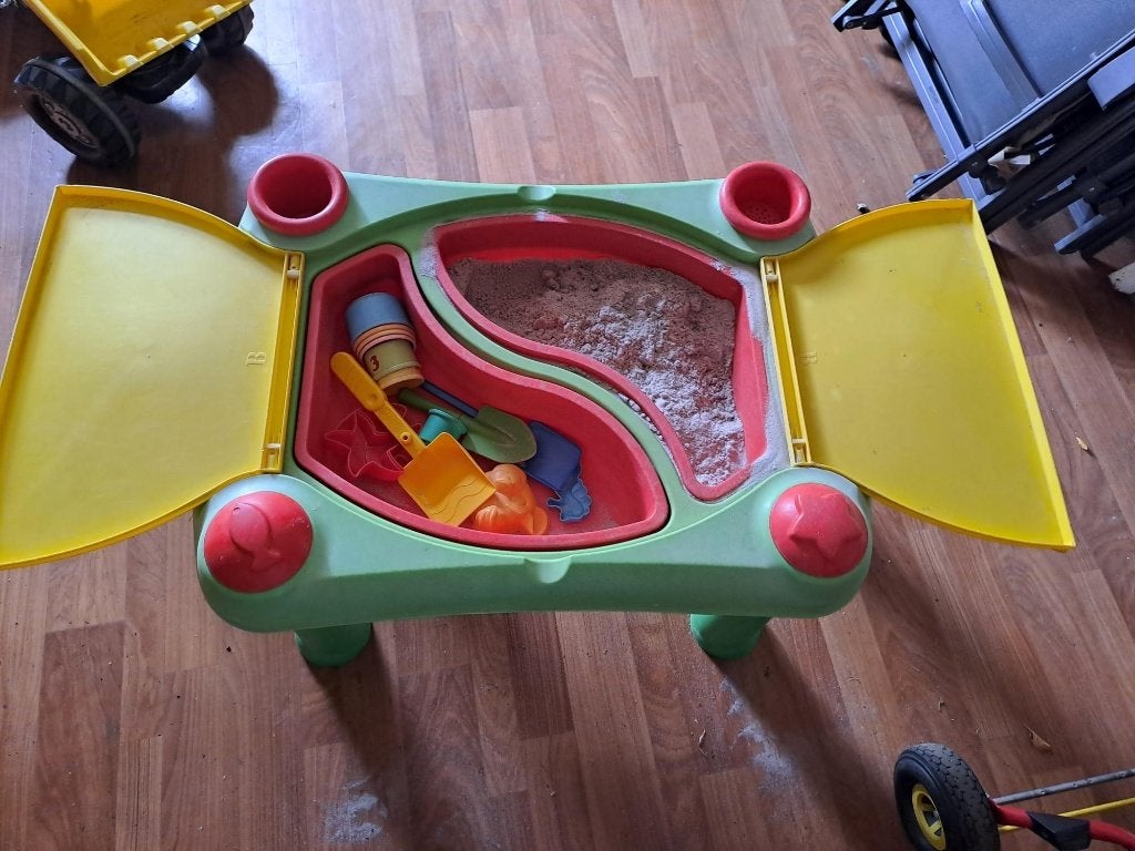 Zand- watertafel, Kinderen en Baby's, Ophalen, Gebruikt