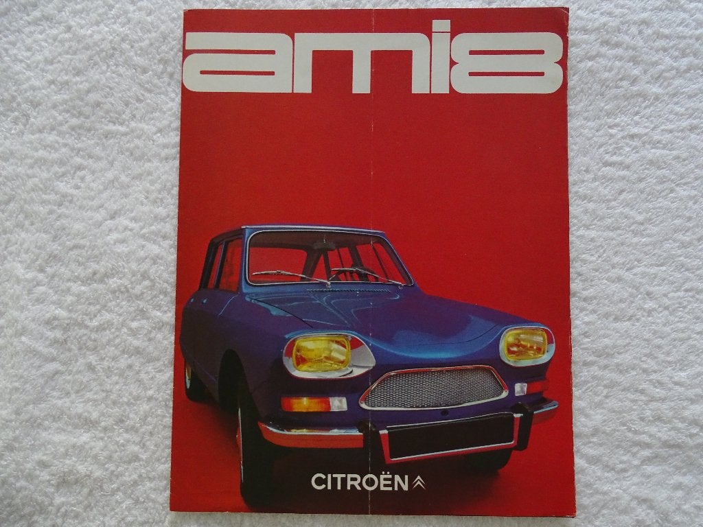Citroën Ami 8 en Ami 8 Break, Onbekend, Ophalen of Verzenden, Zo goed als nieuw, Citroën