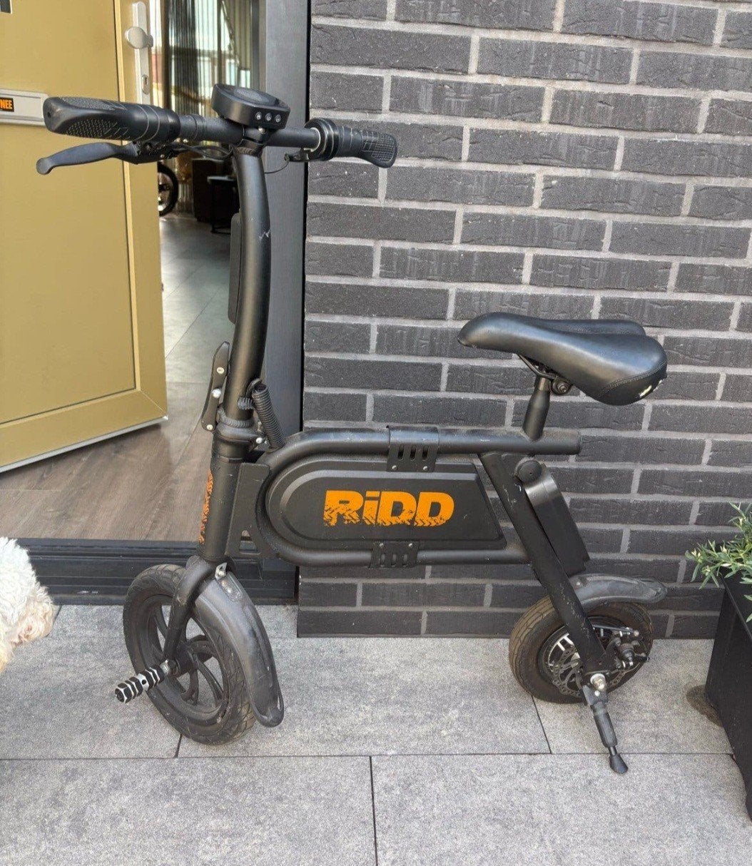 RIDD opvouwbare elektrische fiets/e-bike, Fietsen en Brommers, Ophalen, Gebruikt, Schijfrem, RIDD