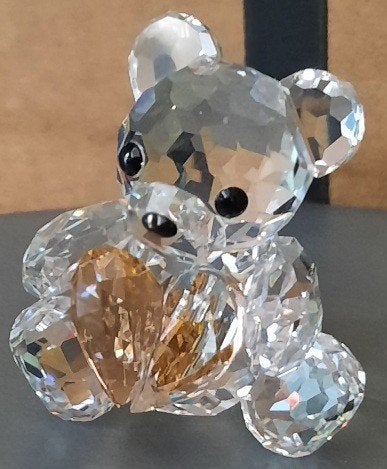 Swarovski kris beer vanuit het hart, Ophalen of Verzenden, Zo goed als nieuw, Figuurtje
