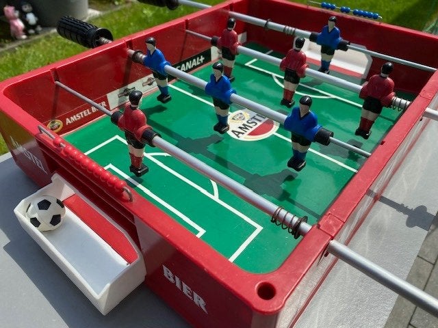 Amstel bierkrat voetbaltafel, Ophalen of Verzenden, Zo goed als nieuw, Overige typen, Amstel