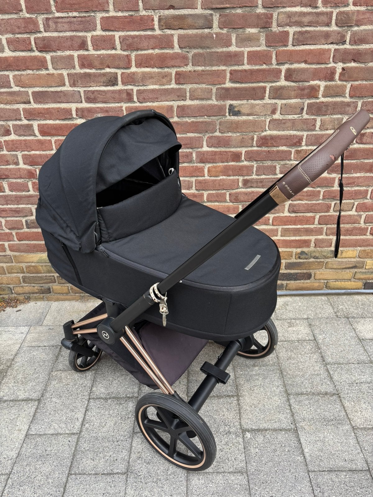 Complete Cybex set incl E-Priam!, Gebruikt, Met autostoeltje, Ophalen, Kinderwagen