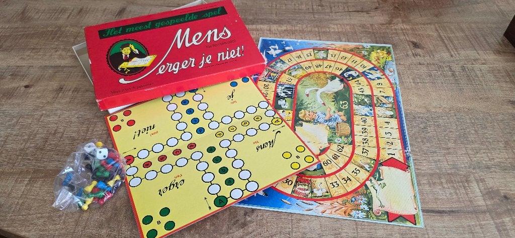 mens erger je niet, Hobby en Vrije tijd, Gezelschapsspellen | Bordspellen, Ophalen of Verzenden, Gebruikt