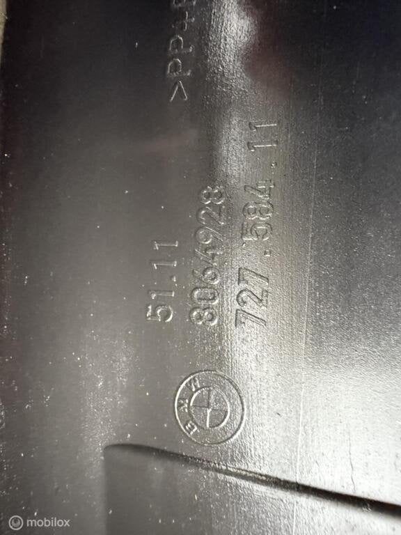 Voorbumper bmw 5 serie g30 g31 m sport 51118064928 Origineel, Gebruikt, Voor, Ophalen of Verzenden, Bumper