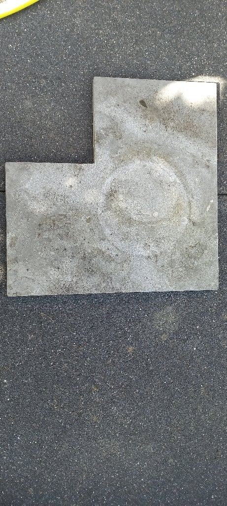 Terras / vijver afdekrand tegels, Ophalen, Gebruikt