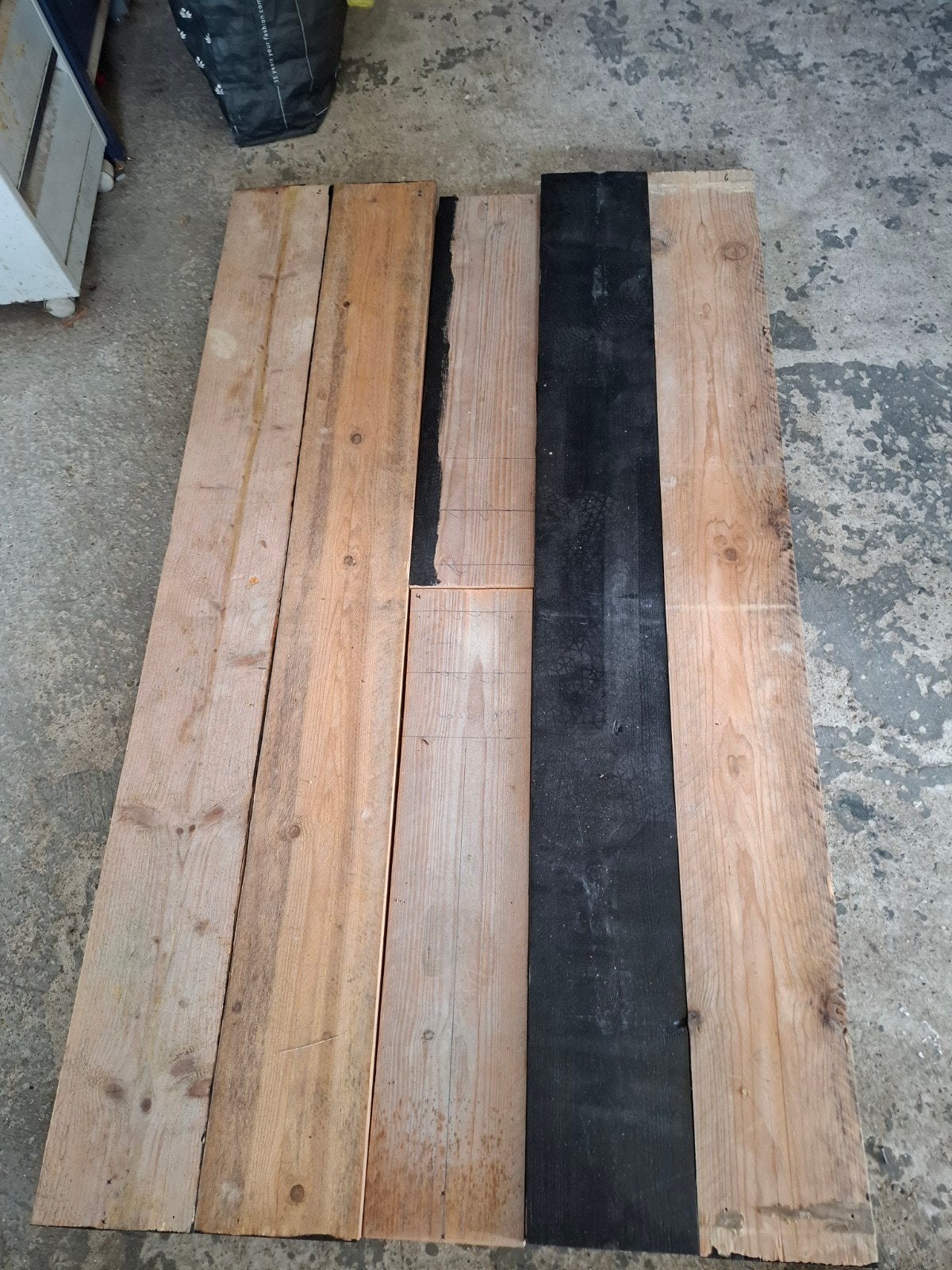 Stijger hout planken, Tuin en Terras, Palen, Balken en Planken, Ophalen, Planken