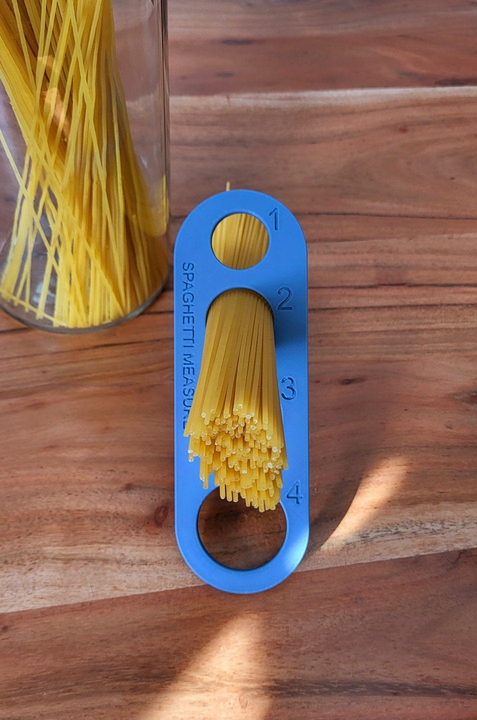Spaghetti portie meter - Nooit meer te veel of te weinig!, Kunststof, Nieuw, Ophalen of Verzenden, Overige typen