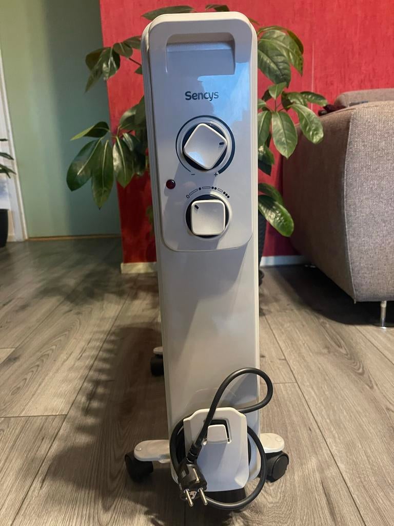 Sencys elektrische olieradiator, Huis en Inrichting, Kachels, Ophalen, Overige soorten, Elektrisch, Zo goed als nieuw