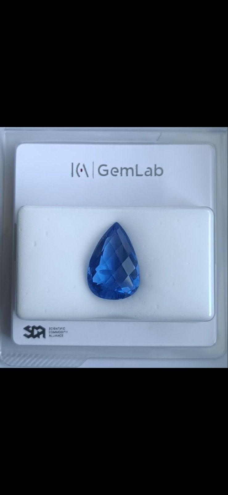 Kleurveranderende Fluoriet Parel - 41.48 ct - ICA GemLab, Ophalen of Verzenden, Nieuw