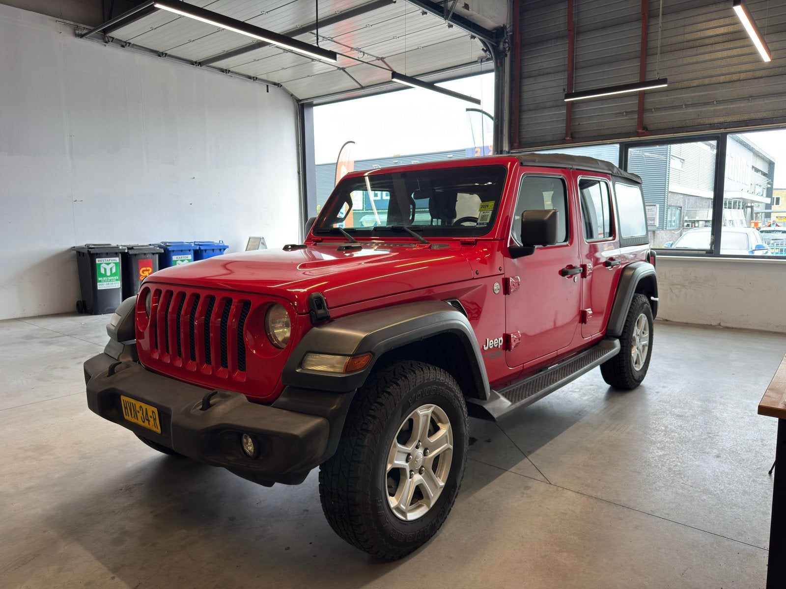Jeep Wrangler Sport Soft top, Auto's, Jeep, Automaat, Stof, Zwart, Particulier