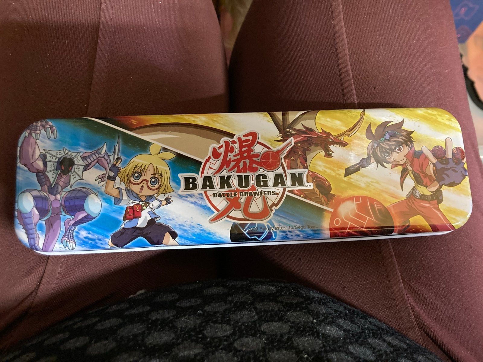 Bakugan Battle Brawlers  pennenblik met liniaal en potlood,, Ophalen of Verzenden, Gebruikt, Jongen