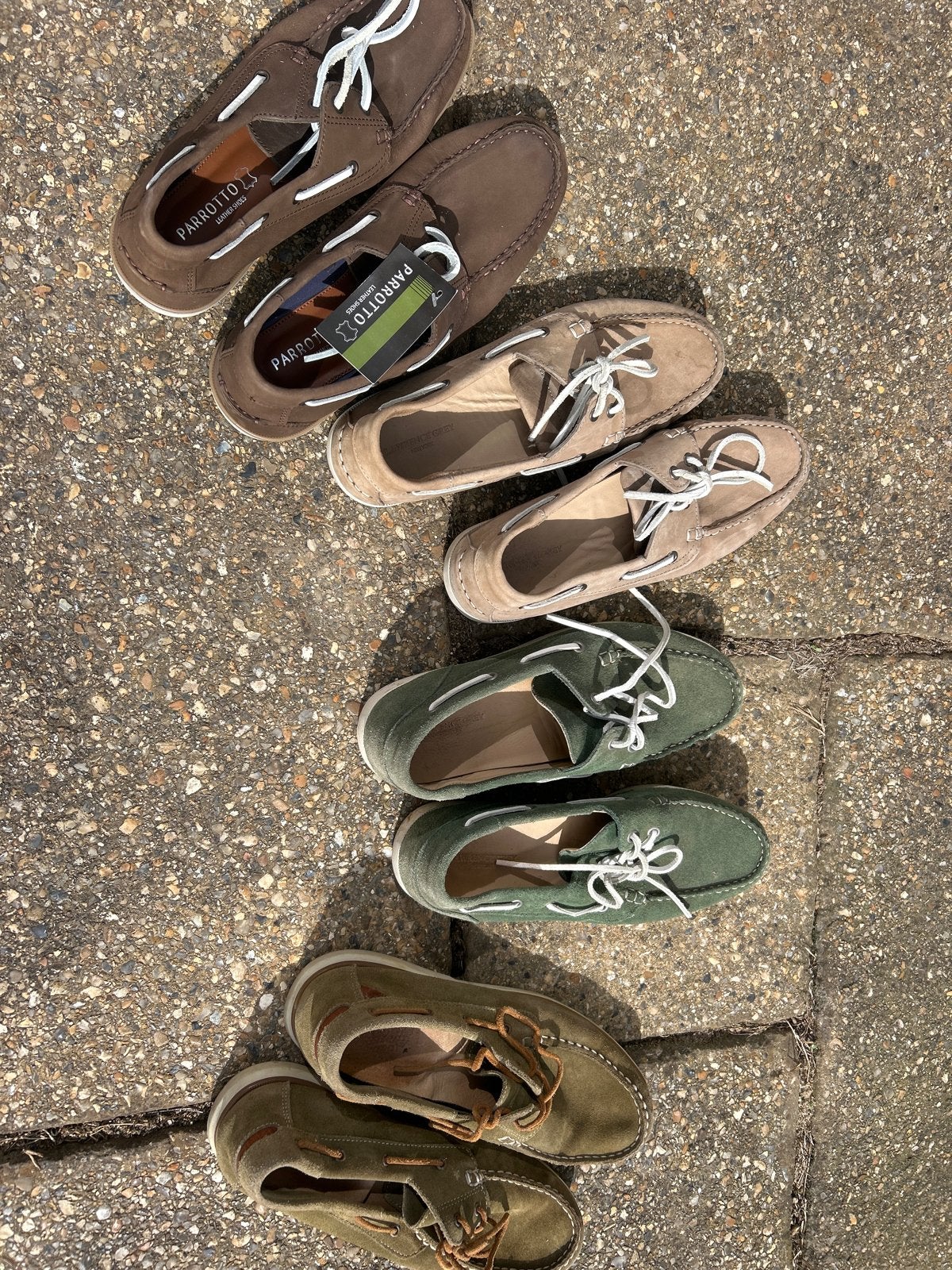 Stijlvolle Bootschoenen - Diverse Kleuren en Maten, Ophalen, Gedragen, Bruin