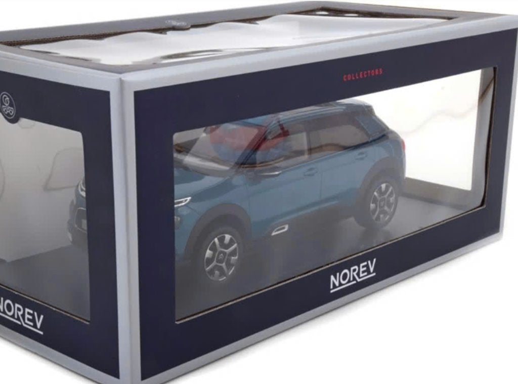 Citroen C4 Cactus 2018 Emeraude Blauw 1/18 NOREV ref: 181660, Hobby en Vrije tijd, Modelauto's | 1:18, Verzenden, Nieuw, Auto