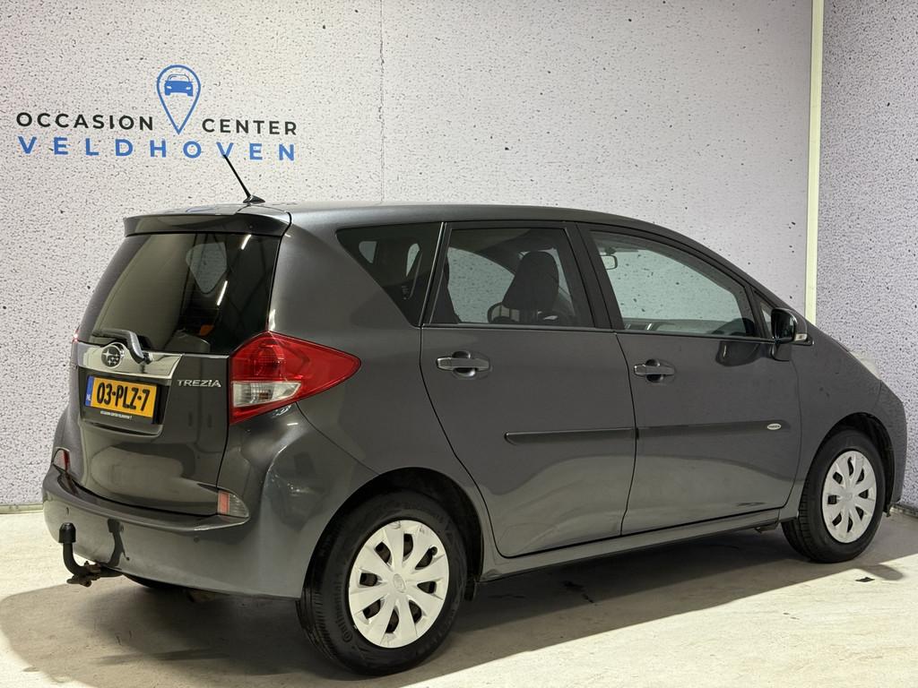 Subaru Trezia 1.3 Comfort // AIRCO // TREKHAAK (bj 2011), Voorwielaandrijving, Euro 5, Zwart, Elektrische ramen