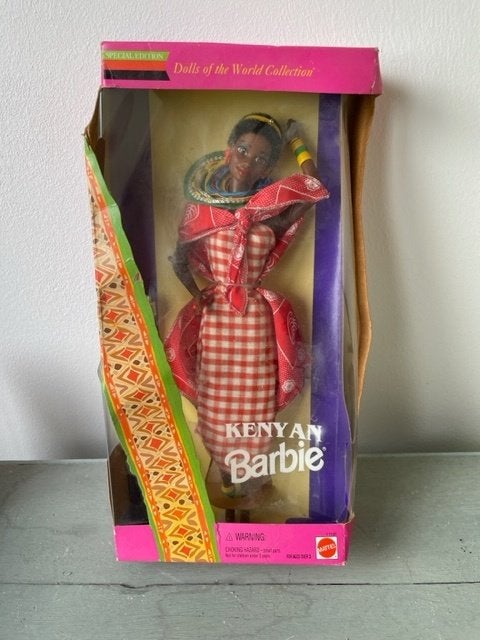 Barbiepop Kenyan Barbie. Dolls of the World Collection NIEUW, Ophalen, Nieuw, Pop