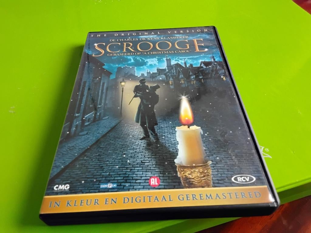 Dvd scrooge, Ophalen of Verzenden, Zo goed als nieuw, Overige gebieden