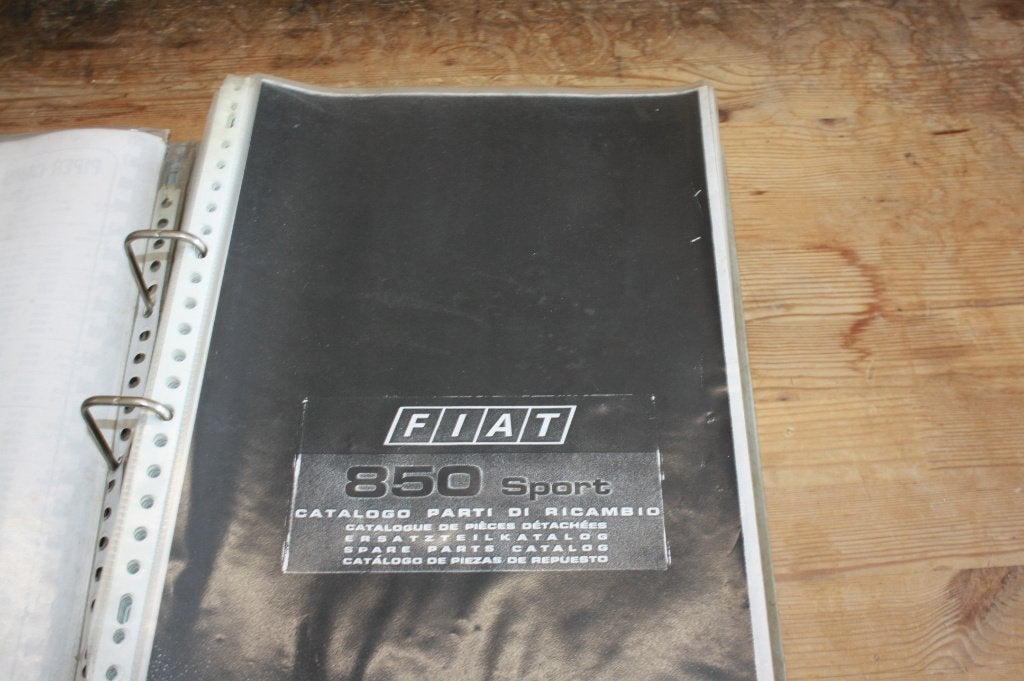 Fiat 850 coupe onderdelencatalogus, Ophalen