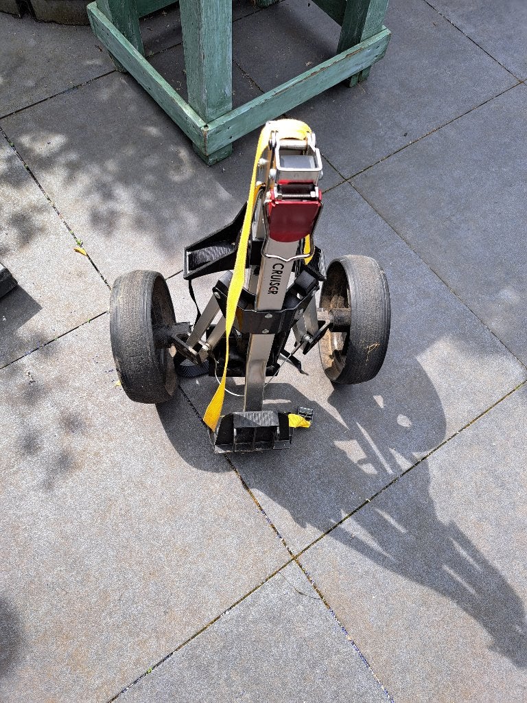 Golf hand kar "Cruiser", Ophalen of Verzenden, Gebruikt, Golfkar, Overige merken