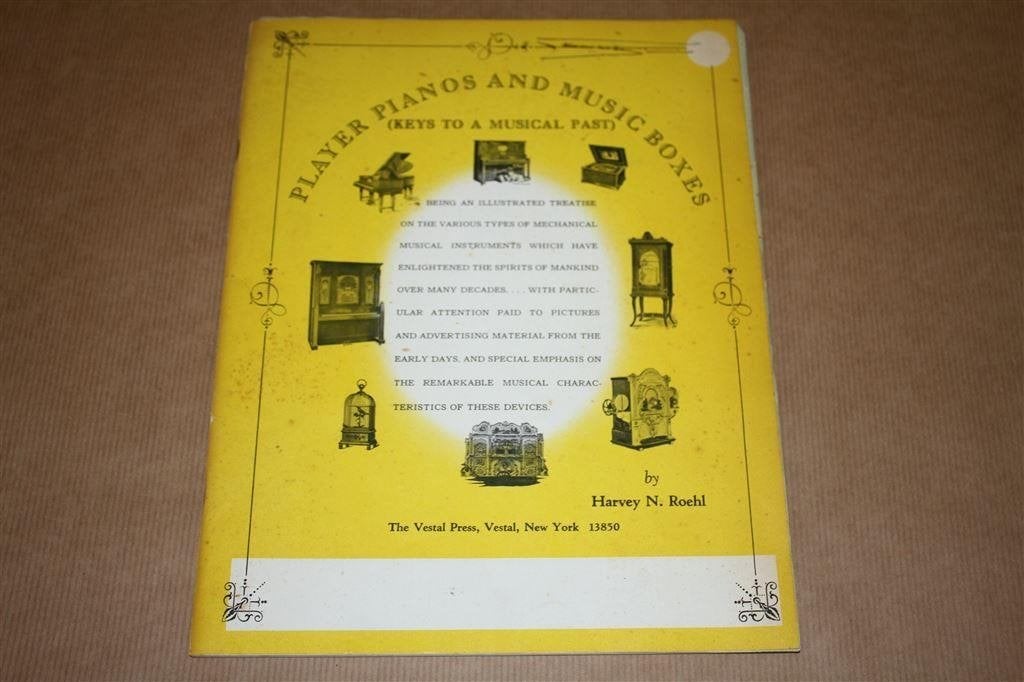 Player Pianos and Music Boxes - Facsimile catalogus !!, Boeken, Ophalen of Verzenden, Gelezen