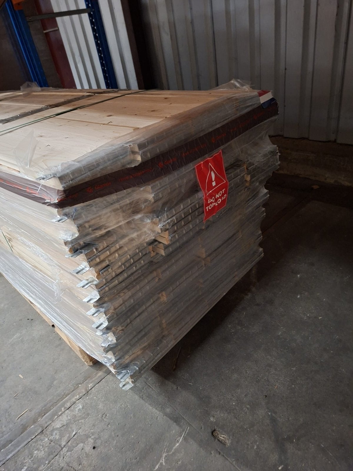 Houten pallet rand 120x80cm en 140x80cm - Diverse afmetingen, Ophalen, Gebruikt, 25 tot 50 mm, Plank
